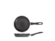 Pan Spotted K2 Steel Ferrous Coating Ceramic CMS 22, Black