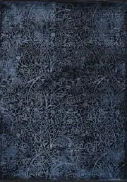 Brooklyn Intricate Floral Blue Rug