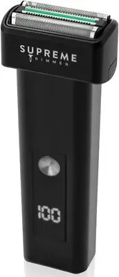 T-Fader Foil Shaver | 120 Min Run Time USB-C Electric Razor | Waterproof IPX6 Sh