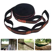 2PCS 5+1 Ring Hammock Special Adjustment Strap Outdoor Camping High Strength
