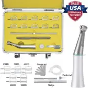 Dental 4:1 Reduction IPR Stripping Contra Angle Handpiece Interproximal Enamel