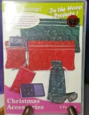 *NEW & OOP* Anita Goodesign - CHRISTMAS ACCESSORIES - Embroidery Machine CD