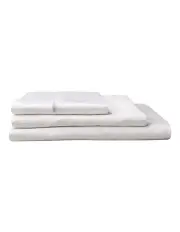 [Logan and Mason] 400TC Mega 50cm drop Sheet Set in White