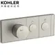 KOHLER Anthem 二路控制面板(羅曼銀) K-26346T-9-BN