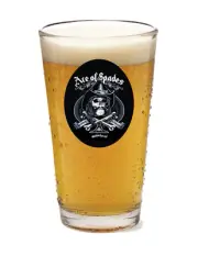 Motorhead - Rock and Roll - 16oz Pint Beer Glass Pub Barware Seltzer Liquor 231
