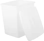 SHOWERORO Large Capacity White Keg Milk Water Storage Pp Plastic Sturdy Cold Drink Bucket