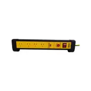 CordTech 4 Outlet Aluminium Power Board With Surge Electrical Supplies