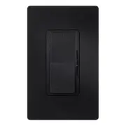 Lutron Diva Dimmer Switch Single Pole/3-Way, Midnight (DVSC-103P-MN) 1000-Watt