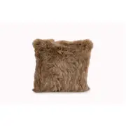 Huxford Grove The Gulgong Sheepskin Cushion Sofa Pillow 50cm Butterscotch