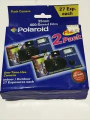Polaroid One Time Use Camera 2 pack Fun Shooter