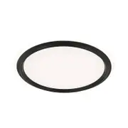 Vencha Duke 60w Tri-Colour LED Oyster Light - Black