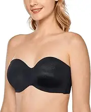 [DELIMIRA] Women's Non-Padded Underwire Minimizer Support Strapless Bra