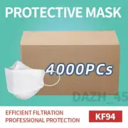 [4000 PCs] White KF94 Disposable Face Mask 4 Layer Wholesale or Bulk buy Order