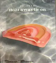 Sunnylife Inflate Float Away Lie-On Rainbow Pool Floatie Peachy Pink 30% Off RRP