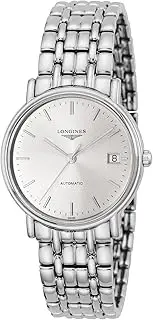 [Longines] L4.821.4.72.6 Men's Casual Watch, Silver, gray