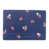 在飛比找PChome24h購物優惠-Snoopy 10.2吋 iPad皮套保護殼 (藍櫻桃款)