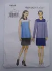 Vogue Very Easy Patterns V9048 Women's Dresses Sz 8-16 Sewing Uncut F/F 2014
