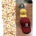 （袋裝全新）陳零九NINE THEORY LOGO VINTAGE CAP 基本款 棒球帽 帽子 多色 絕版款