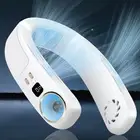 Conditioner Portable Neck Fan Rechargeable Bladeless Neck Fans that Blow Cold Ai
