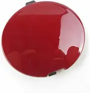 SAGGU Car Front Bumper Towing Hook Cover Trailer Hook Cap for Mazda 3 Axela 2017 2018 Towing Eye Cover (Color : Red)