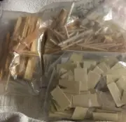 Doll House Bldging Elements/ Shingles,Fillers, Spindles,Etc./Lrg.Lot