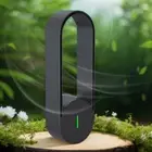 USB Negative Ion Air Purifier Silent Operation Cleaner for Home Office (Black) A