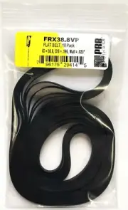 PRB FRX38.8VP Flat Belts 38.8 x .196 x .023", 985.52 x 4.978 x .5842 mm, 10 pack