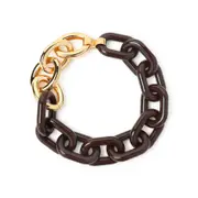 [Marni] Marni-Brown Resin Necklace-Donna OS OS