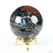2.0" Pietersite Hand Carved Crystal Ball/Sphere, Crystal Healing
