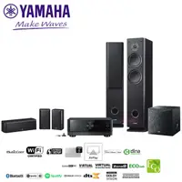 在飛比找PChome24h購物優惠-山葉 YAMAHA 貝多芬5.1聲道家庭劇院組 (NS-16