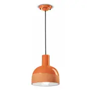 Caxixi Pendant, Peach Orange