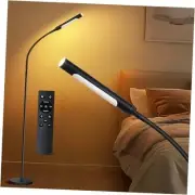 Floor Lamp with Remote, 67" Gooseneck Dimmable Standing Lamp, 3 Color