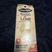 Chapstick Toast To Love Party Favor Lip Balm Pack New