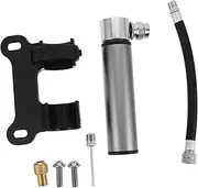 BESPORTBLE 1 Set Bicycle Pump Mini Bike Small Bike Pump Portable Bike Tire Pump Mini Inflation Pump Mountain Bike Pump Cycle Pumps for Bicycles Tiny Bike Pump Aluminum Alloy Silver