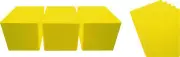 (600) Blu-ray PS3 Case Bin Divider Cards - 5-1/2"x7-3/4" Yellow HEAVY DUTY 30mil