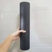 New Black High Gloss Cardboard Mailing Tubes 3" x 15" Round Closure