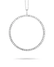 14K 0.50 ct. tw. Diamond Pendant Necklace