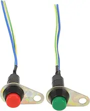 GARVALON 2pcs Combination Switch Motorbike Switches Dual Front Motorcycle Accessory Bot Function Handlebar Light Signal Handle Copper Core