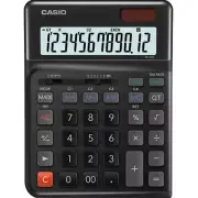 Casio Ergonomic Design 3 Degree Calculator DE-12E, 1EA, Black