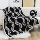 2X 130x170cm Throw Blanket Retro Vine Casual Cozy Bed Sofa Decor
