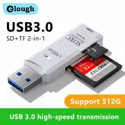 2 in 1 USB 3.0 Card Reader Micro SD TF Memory High-Speed Multi-Card