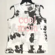 Grayson/Threads Cool Mom Graphic Lounge Tank Top Womens Medium Tie-Dye