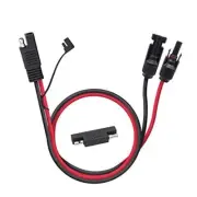 23.6 inch 10AWG Solar Panel Connector to SAE Adapter Solar Connector--SAE