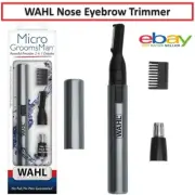 WAHL Nose Eyebrow Trimmer Hair Shaver Cordless Portable Microgroomsman NEW