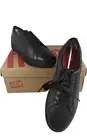 Fitflop Rally Sneakers All Black Leather Trainers EU39 UK Size 6 New in box
