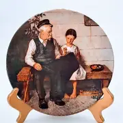 Norman Rockwell Collector Plate "The Lighthouse Keeper's Daughter" 1979 Knowles.