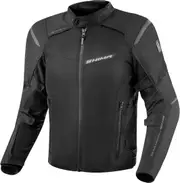 SHIMA Rush 2.0 waterproof Motorcycle Textile Jacket, black, Size L for Men