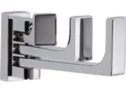Ginger 3011T/PC Triple Pivoting Robe Hook Polished Chrome