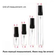 10Pcs 2/3/5/10 ML Mini Perfume Spray Bottle Small Portable Empty Spray Bottles