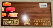 Alas Complete 20 Piece Sushi Making Set - Kit for Beginners & Pros with Knife...